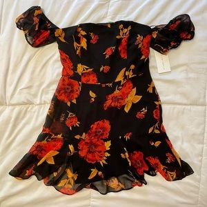 Cotton Candy LA floral Mini Dress